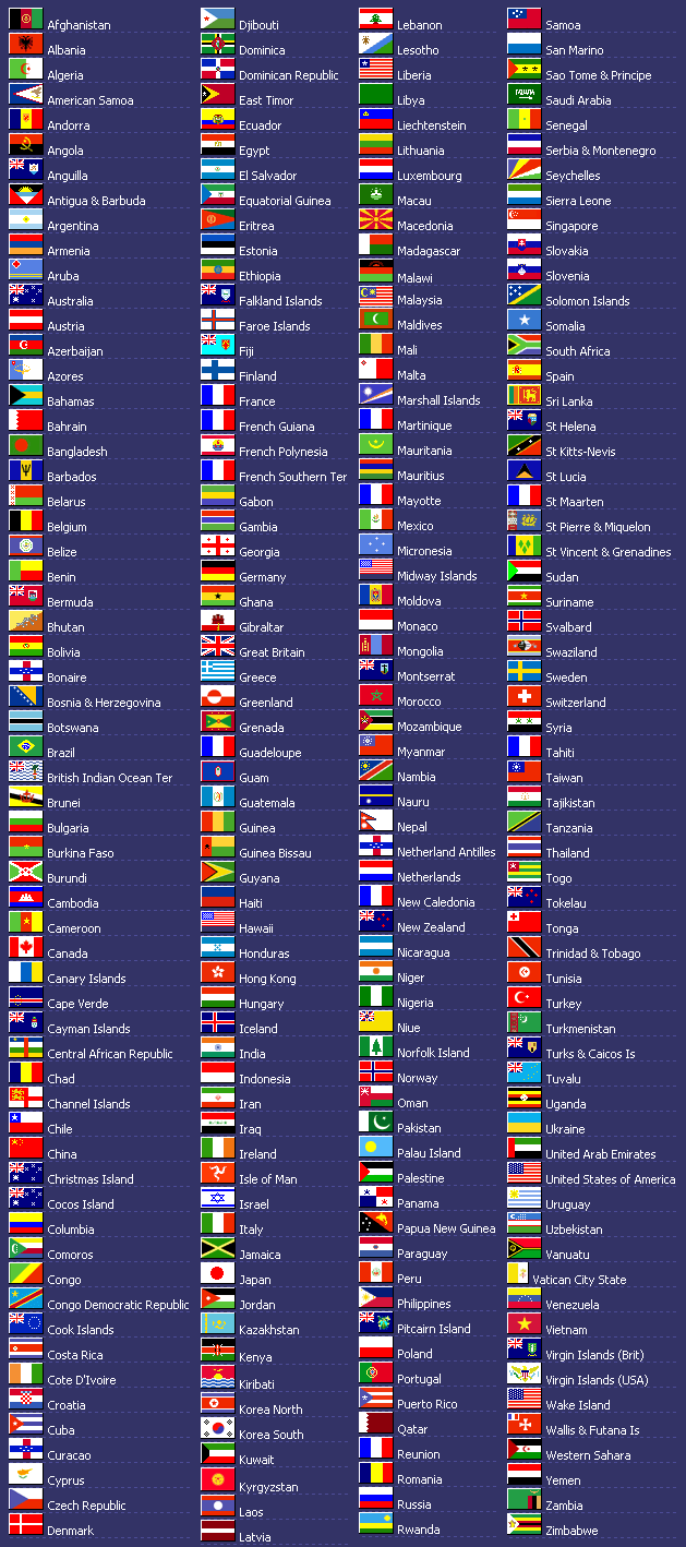 list-of-flags
